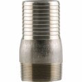 Plumbeeze PLUMB-EEZE 1 In. MPT Stainless Steel Insert Adapter UMASS-10